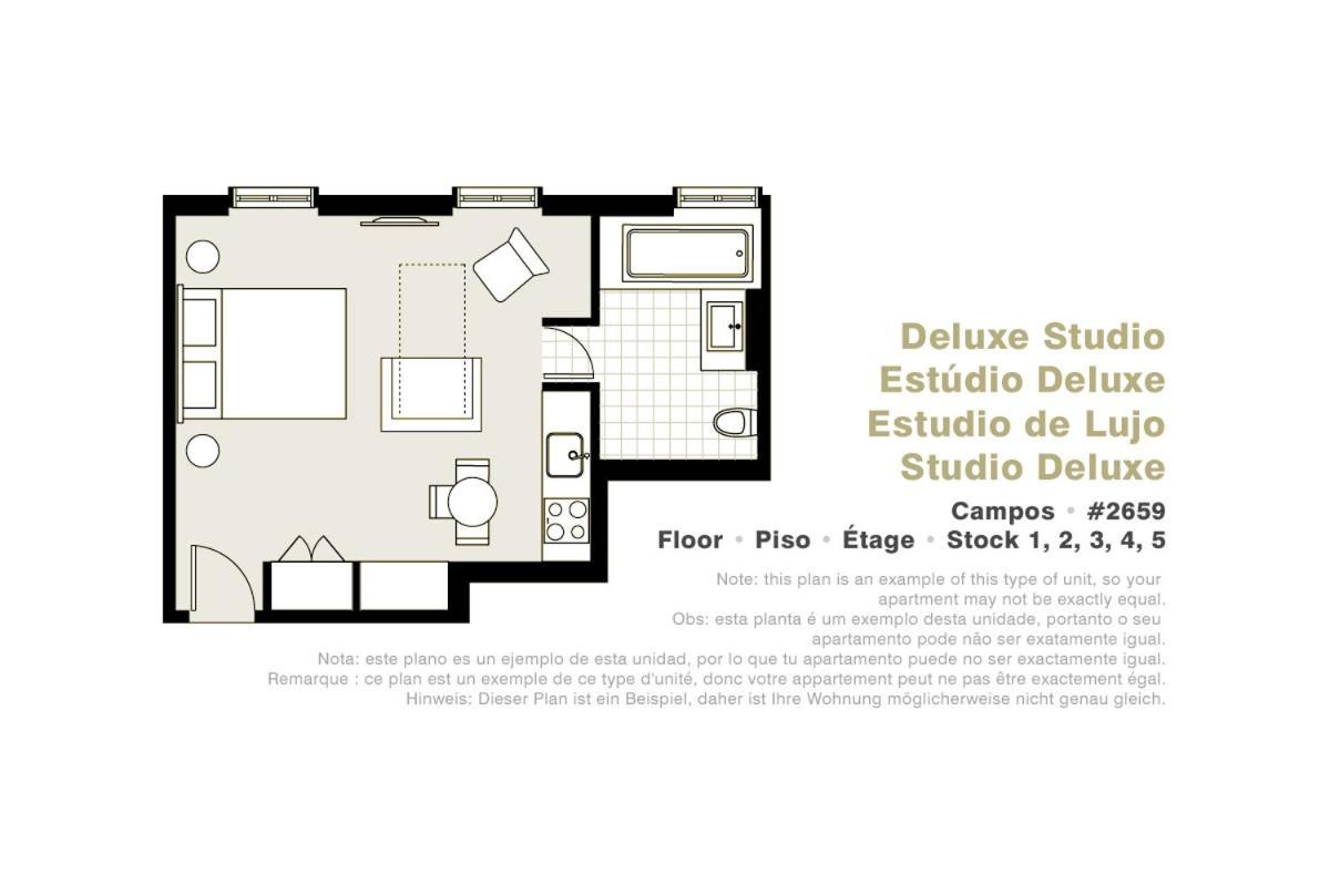Apartment Serviced - Campos Lissabon